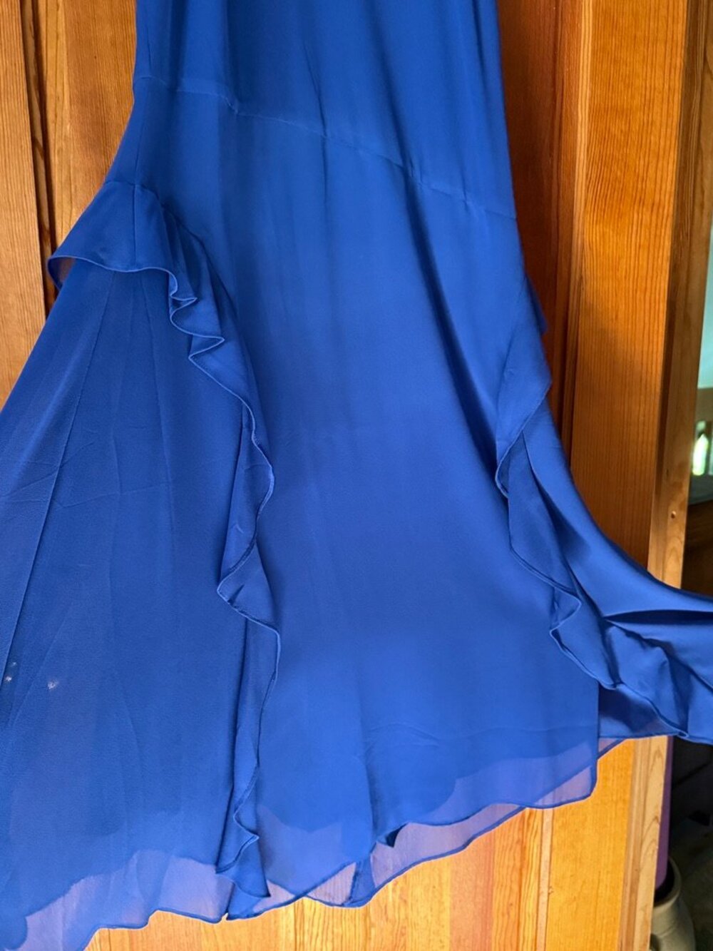 Chicos Blue Cocktail Dress (Size 8) NWOT - Picture 5 of 6